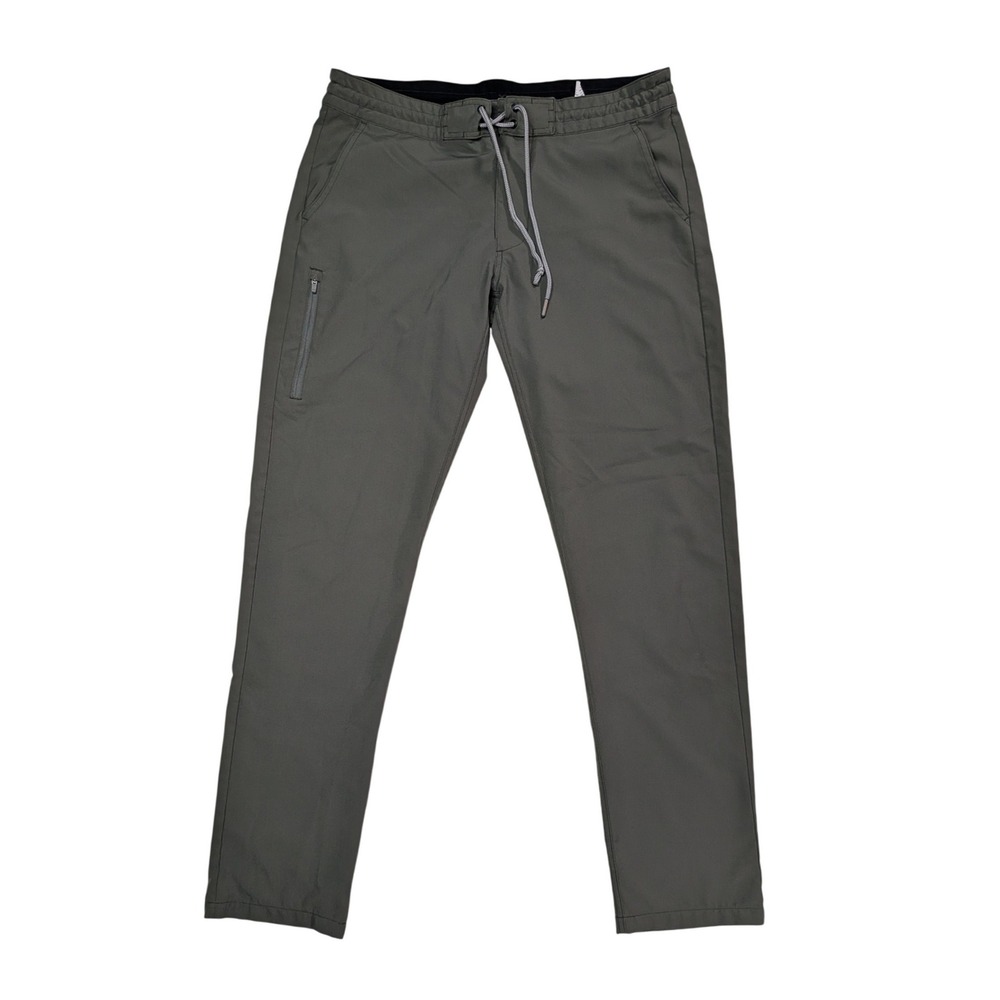 Anetik Analog Tech Pants Mens 32x30 Gray Lightweight Stretch MBANAP0